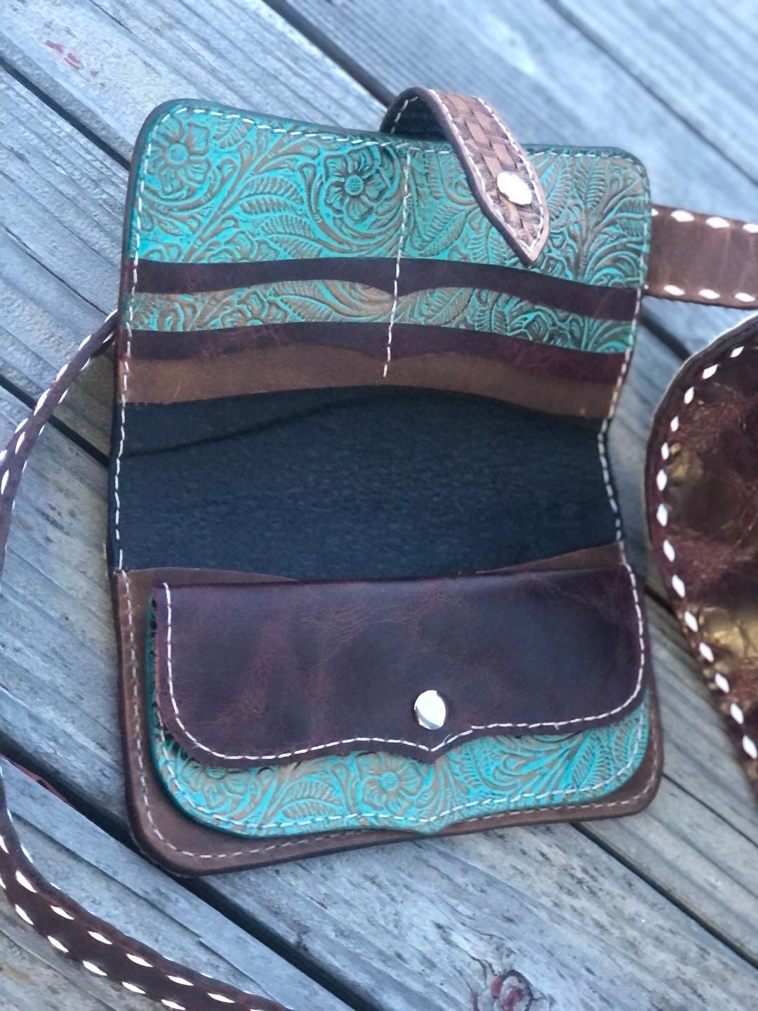 Western Purse and Wallet Set