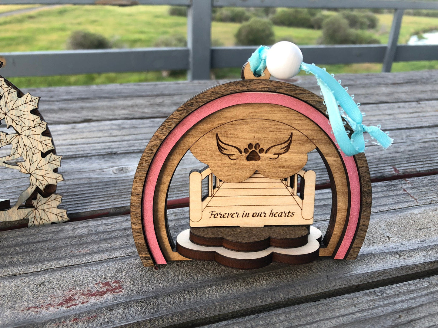 Customizable Ornament | Condolence Gift | Ornament for Loss | Ornament for Pet Loss gift | Cardinal Ornament | Butterfly Ornament with stand
