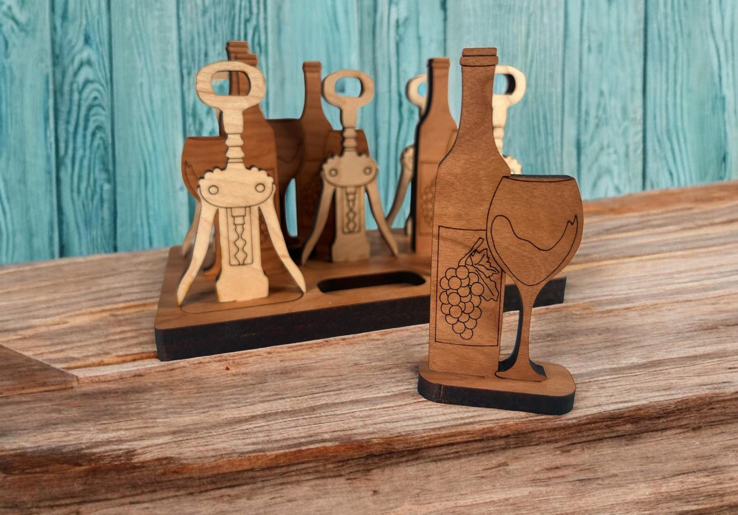Three in a Row Game, Unique Tic Tac Toe Game, Personalized Wood Gift, Kids Christmas Present, Family Game Night Accessory