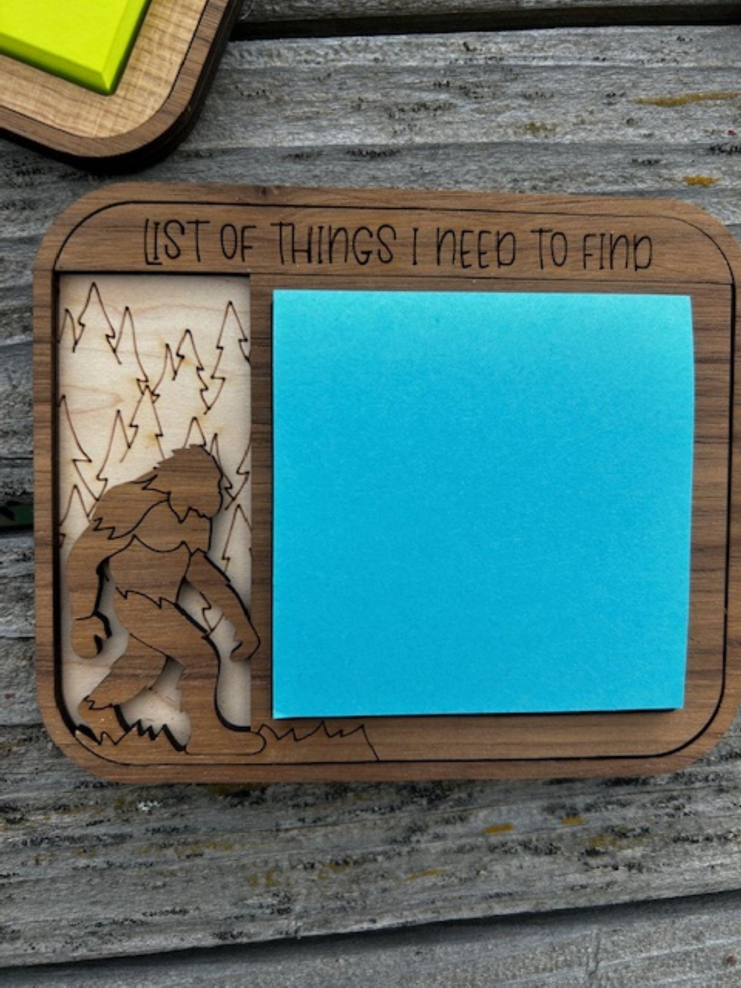 Personalized Sticky Note Holder, Custom Teacher Appreciation Gift, Mythical Creatures Notes Holder, Horse Lover Gift, Stocking Stuffer.