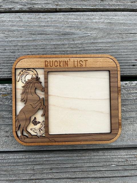 Personalized Sticky Note Holder, Custom Teacher Appreciation Gift, Mythical Creatures Notes Holder, Horse Lover Gift, Stocking Stuffer.