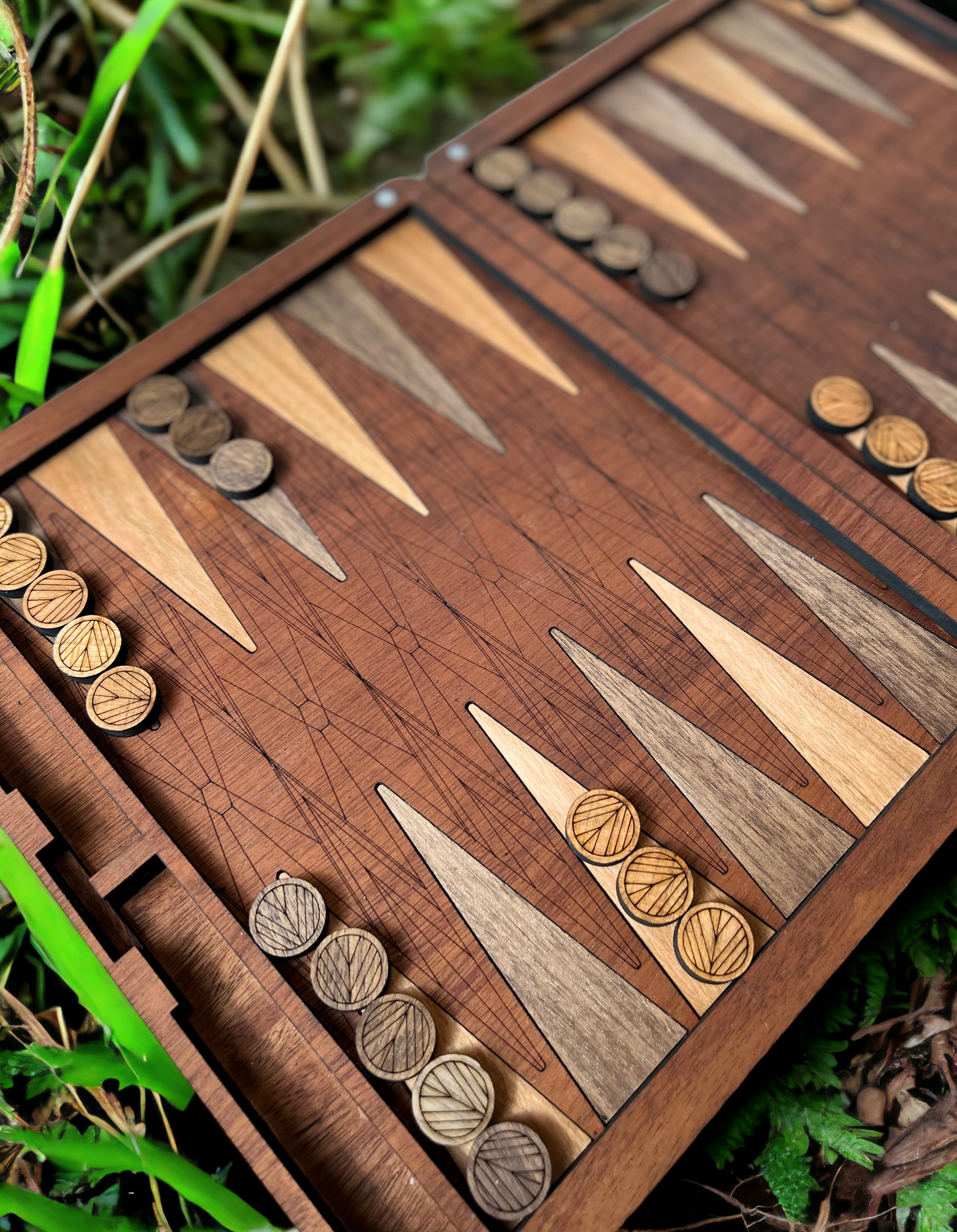 Classic Board Game | Personalized Backgammon Board | Backgammon set