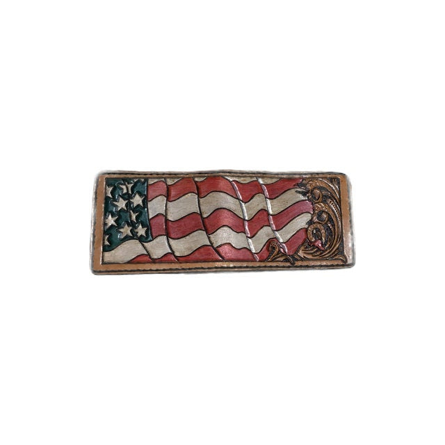 Mens Leather Wallet, dad wallet gift, Gift for Man, Cardholder, Husband Gift, Wallet for Men, Custom Flag Leather Wallet, Credit Card Wallet
