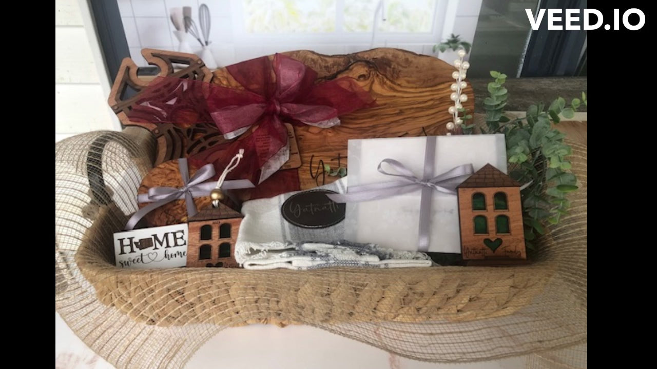 Kitchen/housewarming Gift Basket, House Warming Gift, Closing Gift