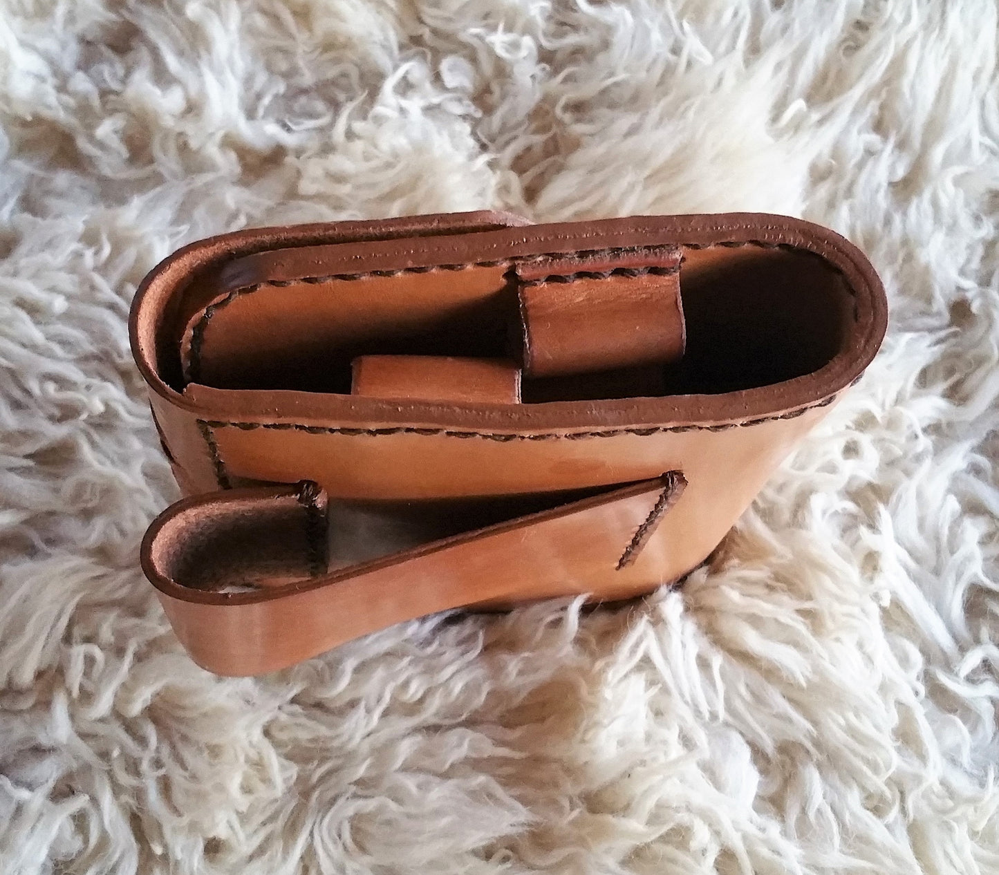 Hand Tooled Leather Bullet Belt Pouch | Cowgirl Boots Accessories