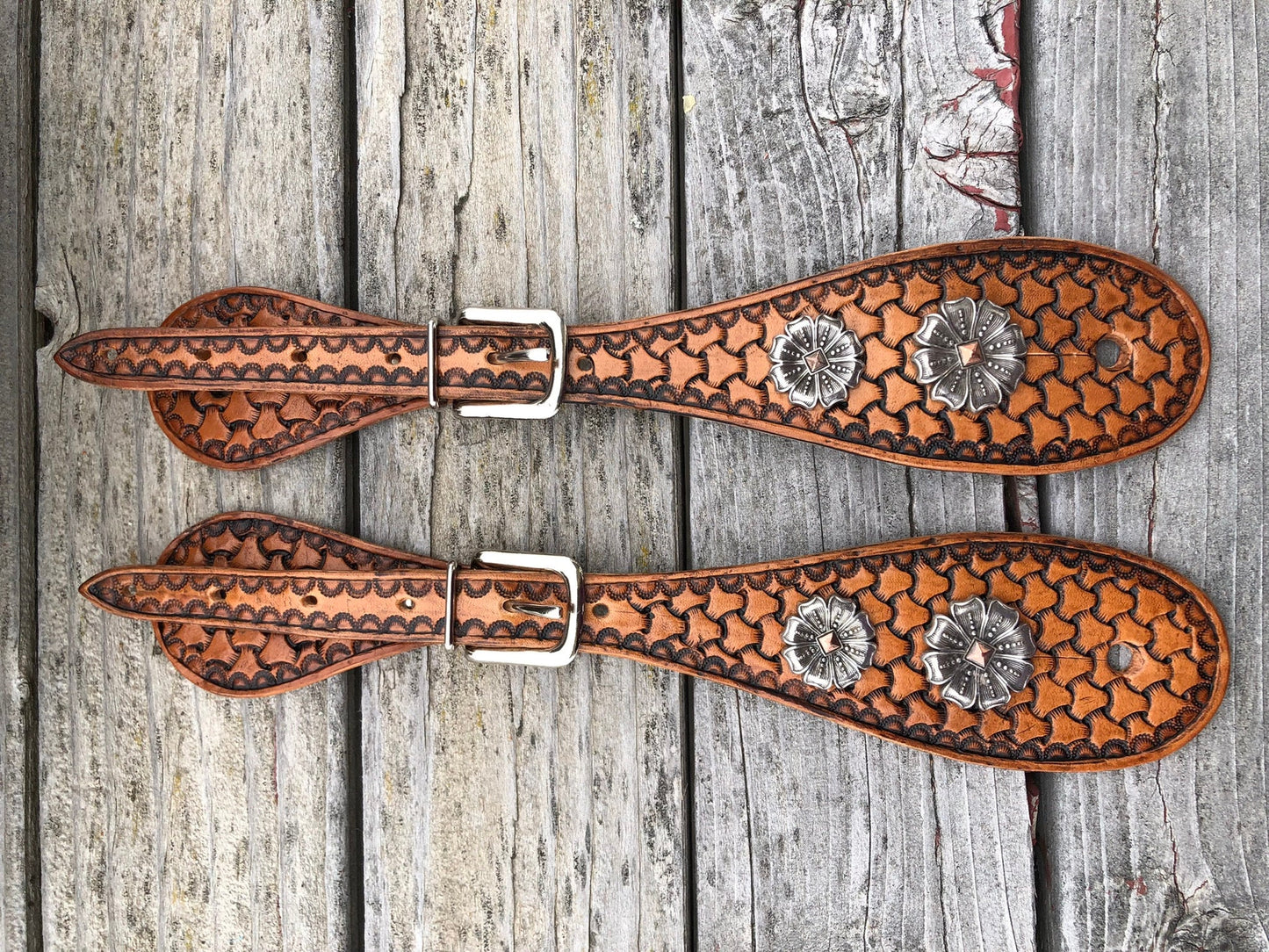 Cowgirl Boots Accessories | Leather Spur Straps | Handmade Western Accessories | Leather Goods Handmade