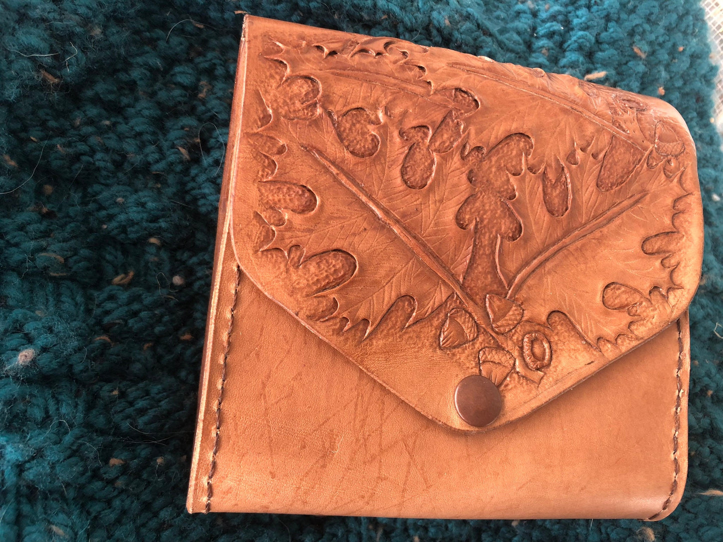 Hand Tooled Leather Bullet Belt Pouch | Cowgirl Boots Accessories