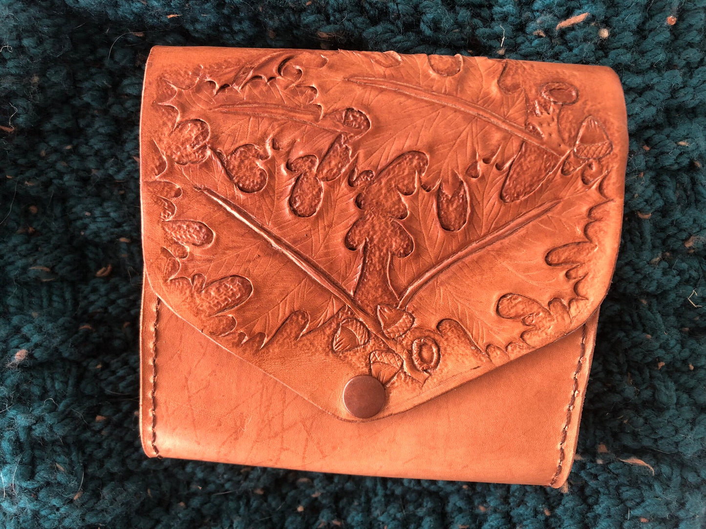 Hand Tooled Leather Bullet Belt Pouch | Cowgirl Boots Accessories