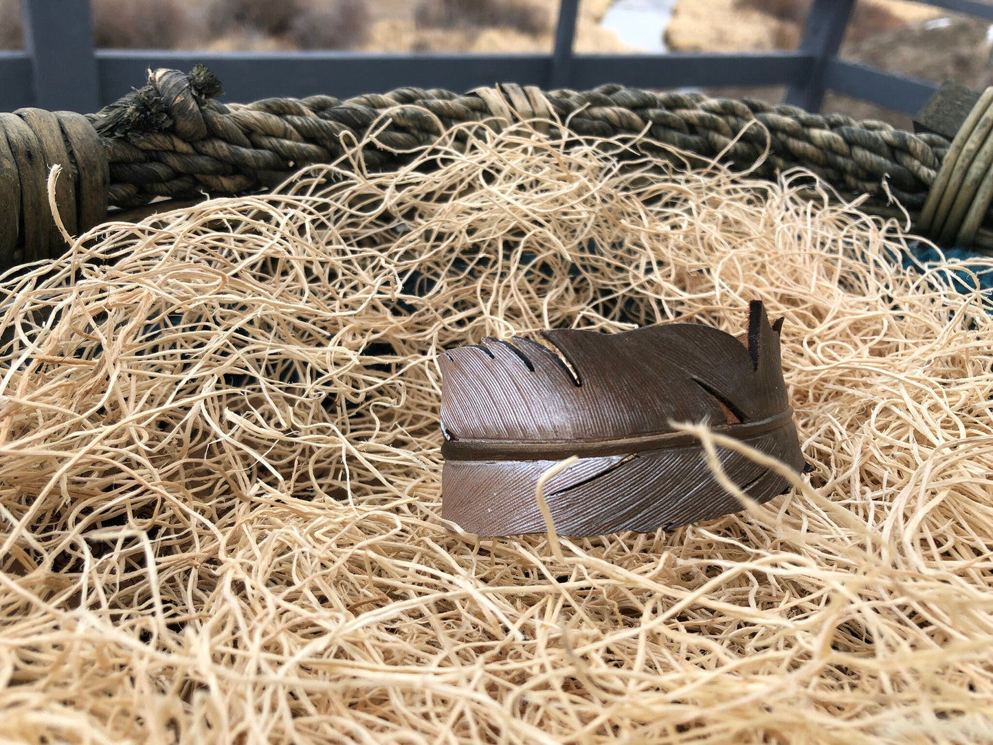 Cowgirl Bachelorette Accessories | Feather bracelet for Women | Leather goods custom made