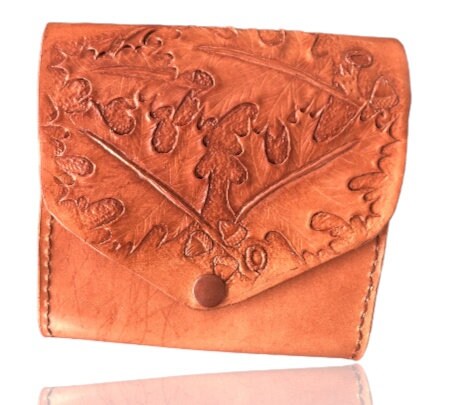 Hand Tooled Leather Bullet Belt Pouch | Cowgirl Boots Accessories