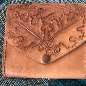Hand Tooled Leather Bullet Belt Pouch | Cowgirl Boots Accessories