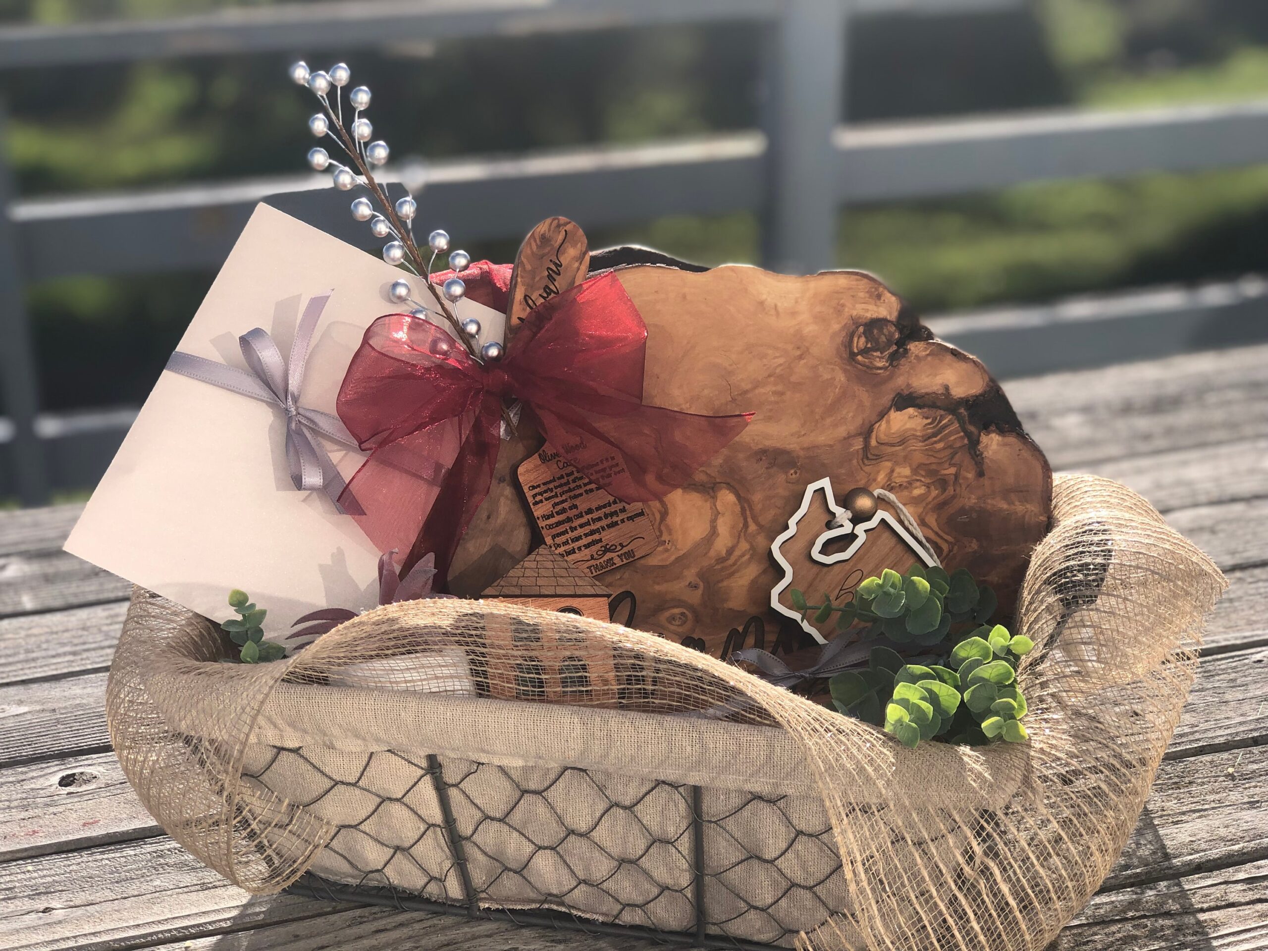 Personalized Housewarming Gift Basket | Real Estate Charcuterie Boards | Closing Gifts | Custom Boards and Coasters - Image 3