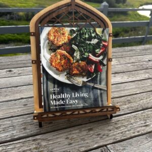 Gift for book lovers, Cookbook Stand, Recipe Book Holder