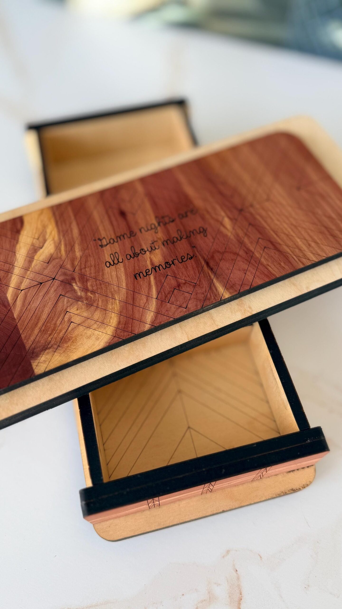 Custom Cribbage Game with Card & Peg Storage, Engraved Family Game for Road Trips, Cabins, Groomsmen Gifts, 4-Track Board, Heirloom Gift - Image 8