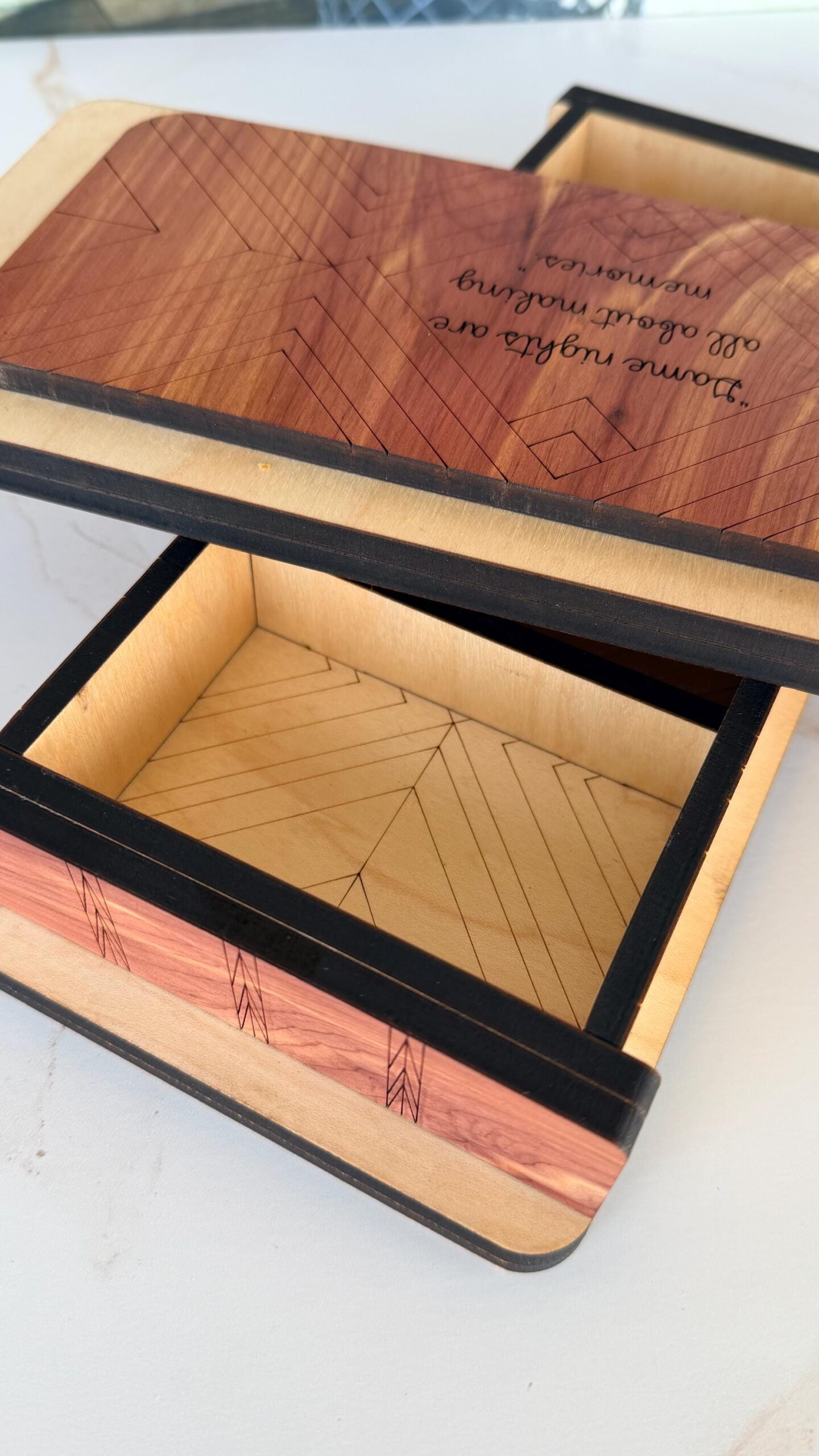 Custom Cribbage Game with Card & Peg Storage, Engraved Family Game for Road Trips, Cabins, Groomsmen Gifts, 4-Track Board, Heirloom Gift - Image 4