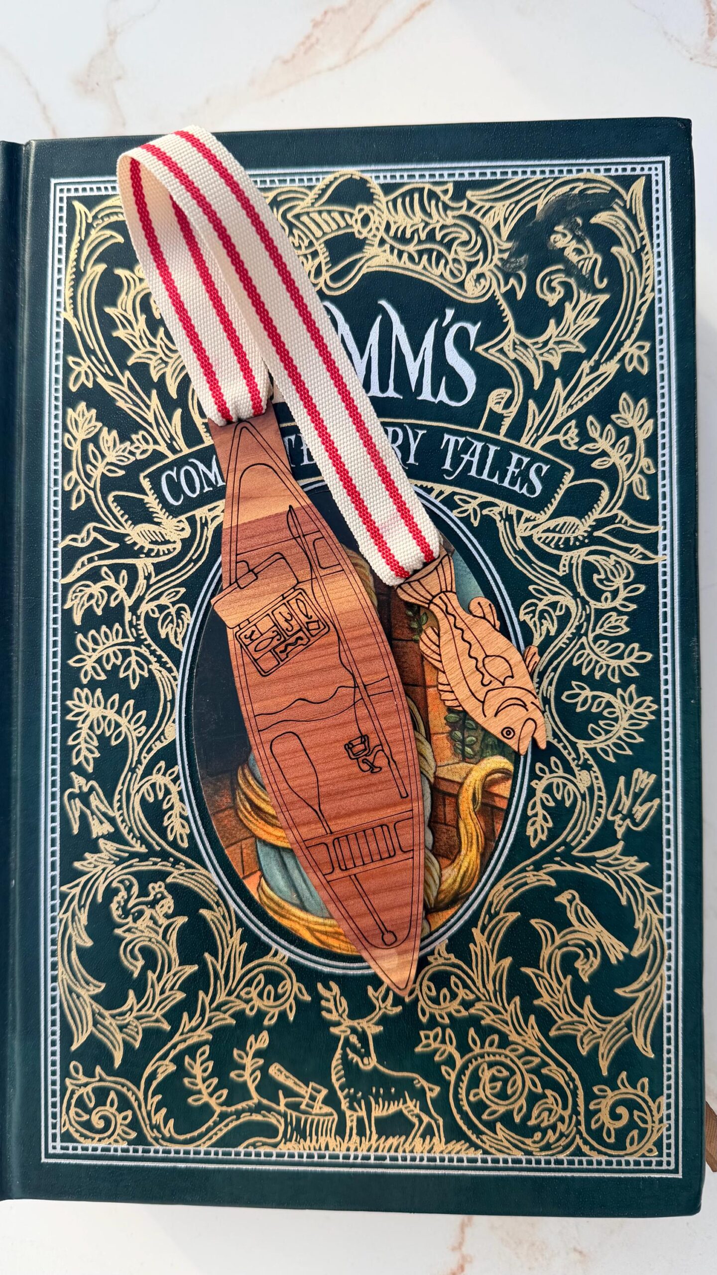 Wooden Engraved Bookmark with Charm | Handmade Book Lover Gift | Unique Wood Bookmark | Gift for Readers | Hobbies Bookmark with Ribbon - Image 9